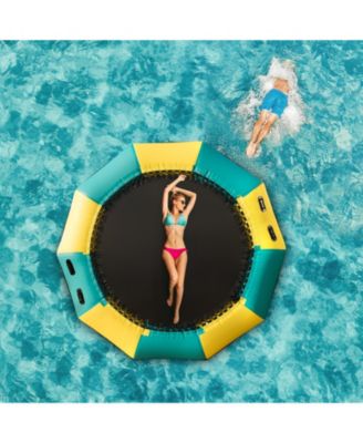 10 Feet Inflatable Splash Padded Water Bouncer Trampoline