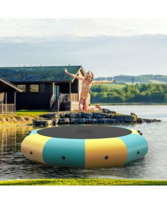 10 Feet Inflatable Splash Padded Water Bouncer Trampoline