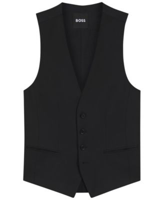 BOSS Men's Single-Breasted Waistcoat