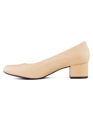 Womens Genuine Leather Broadway Pump