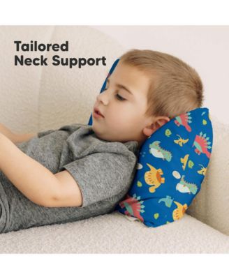 Buddy Toddler Pillow with Pillowcase, 10X18 Soft Cotton Toddler Pillows for Sleeping, Kids Pillow