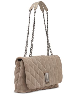 Lafayette Medium Suede Shoulder Bag 