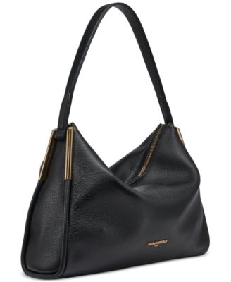 Valerie Large Leather Hobo Bag