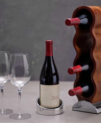 Tilt Wine Coaster, 4.5" x 2.5"