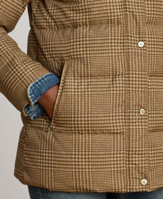 Women's Faux-Fur Hooded Puffer Coat