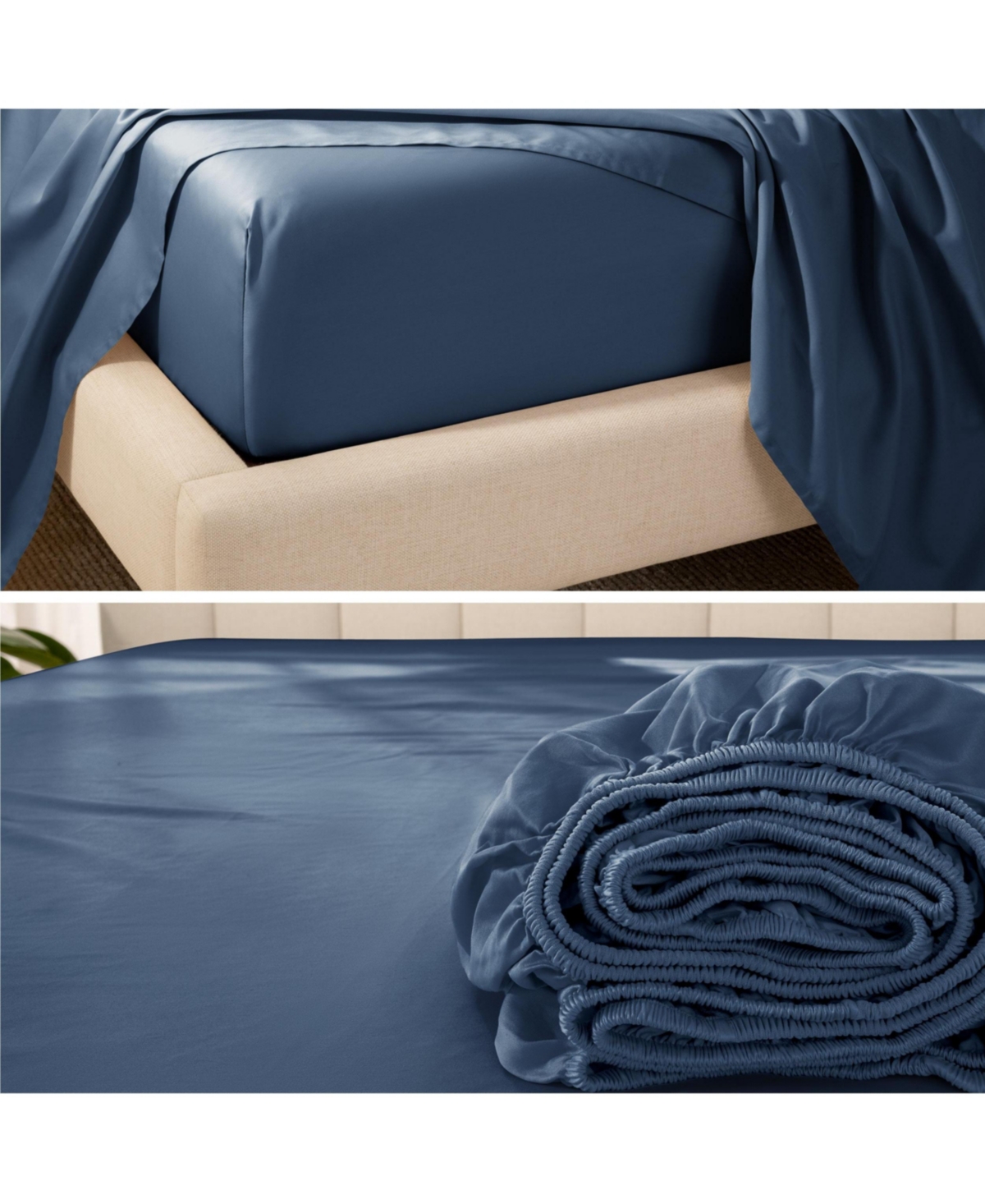 Bare Home Sateen Fitted Sheet