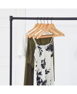 20pk Premium Wood Hotel Quality Regular Hanger - Natural