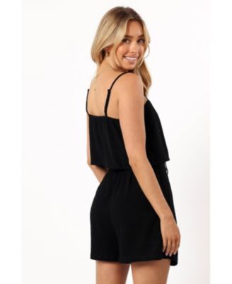 Women's Ryan Short Set - Black S