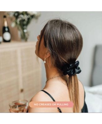 Assorted Satin Scrunchies 6-pack