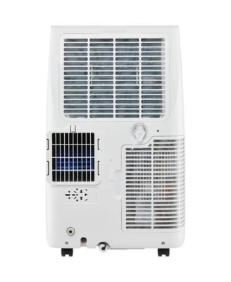 10,000 BTU Smart Wi-Fi Portable Air Conditioner/Heater with LCD Remote - White