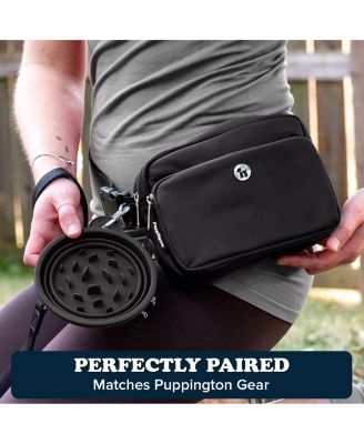 Slow-Feeder, Non-Skid, BPA-Free Silicone Travel Dog Bowl