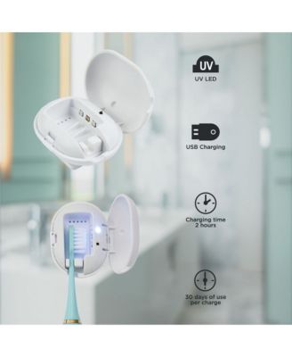 UV Toothbrush Sanitizer & Portable Toothbrush Sterilizer Bundle – Dual Protection for a Cleaner Smile Anywhere