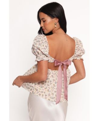 Women's Rhiannon Bow Back Top