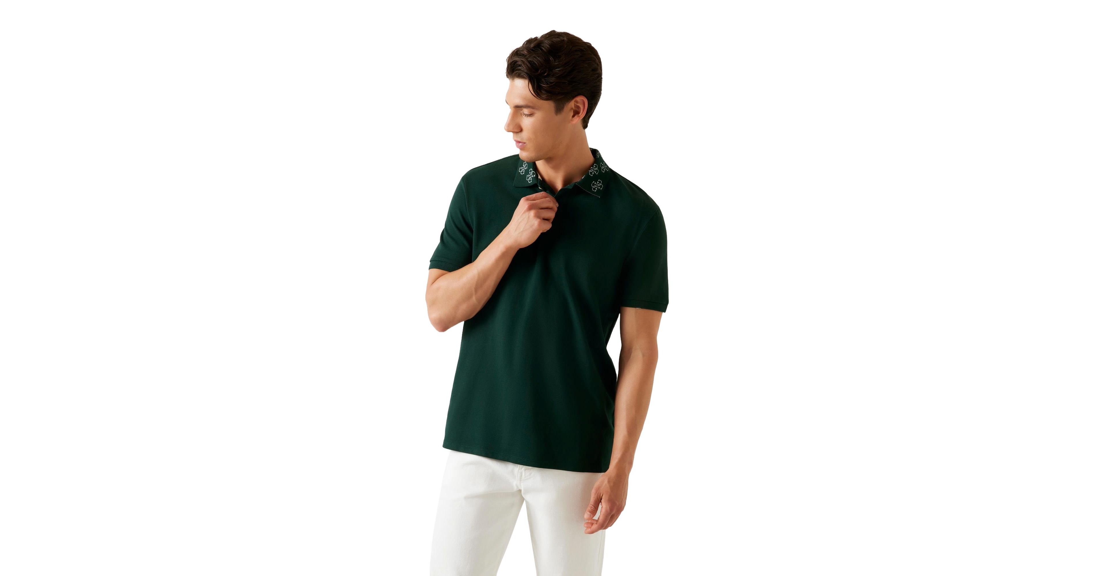 Guess Men's Short Sleeve Polo Shirt