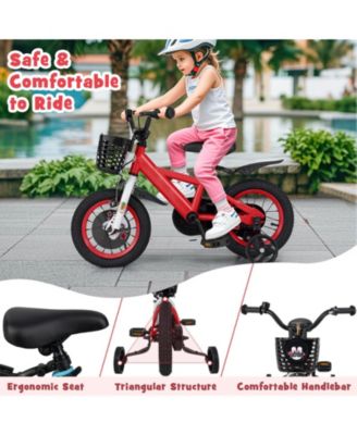 12 Inch Kids Bike for 3-8 Years Old Sport Bicycle with Adjustable Handlebar and Saddle