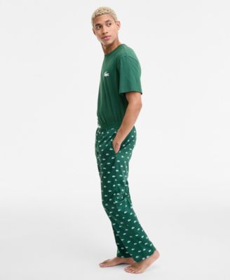 Men's Woven Logo Pajama Pants