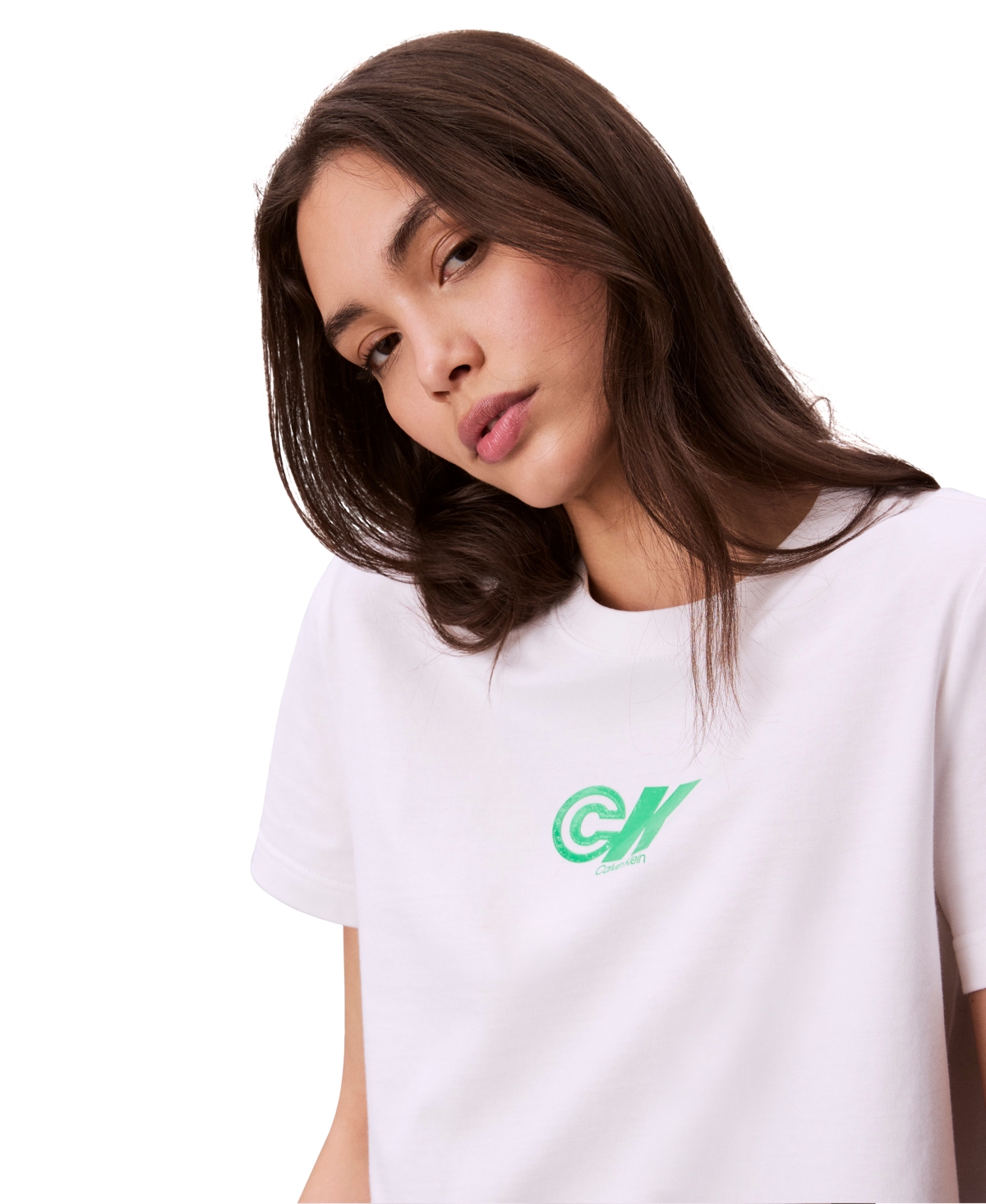 Calvin Klein Jeans Est.1978 Archive Ck Logo T-shirt In White