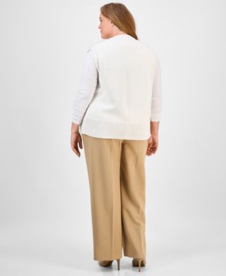 Plus Size Cardigan Sweater