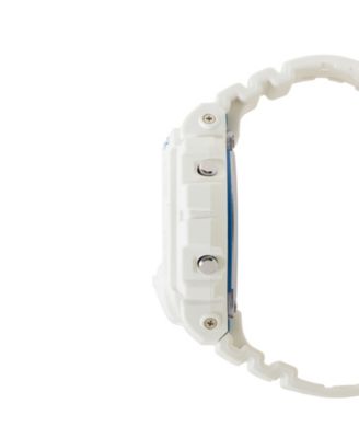 Men's White Resin Watch, 50mm