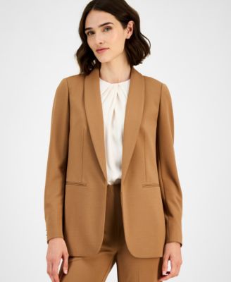 Anne Klein - Women's Shawl-Collar Open-Front Blazer