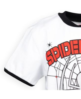 Boys Marvel 4 Pack T-Shirts