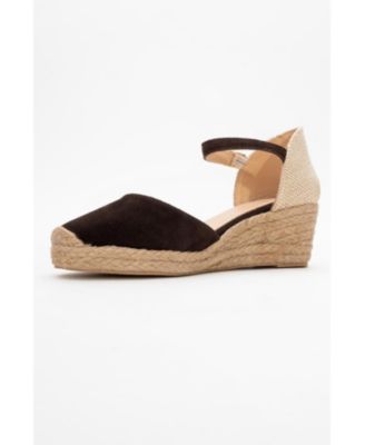 Aldea Leather Platform Espadrille (Women)