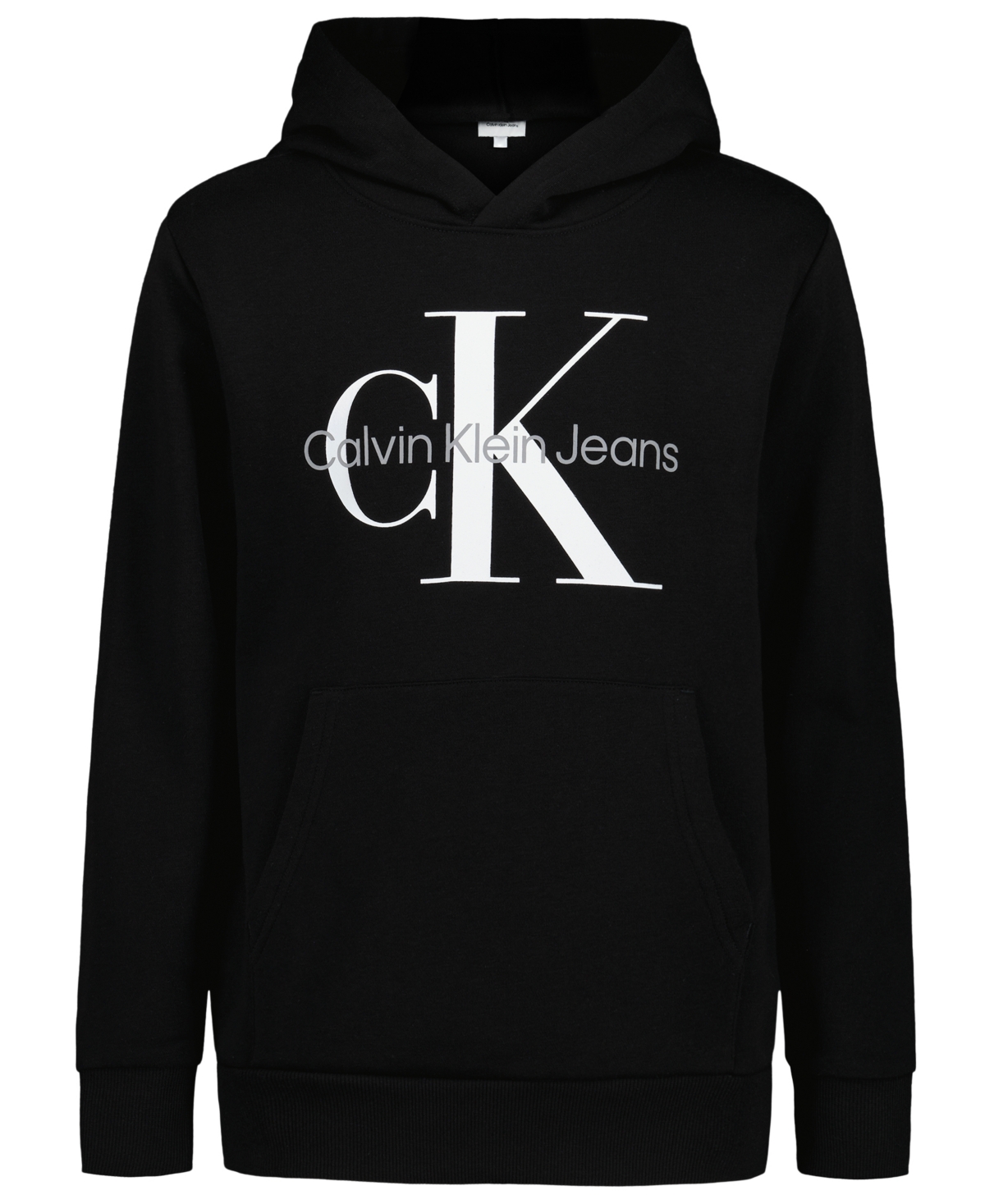 Calvin Klein Boys 8-20 Old School Logo Pullover Hoodie In Black