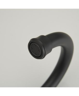 4 in. Centerset 2-Handle High-Arc Bathroom Faucet in Brushed Nickel