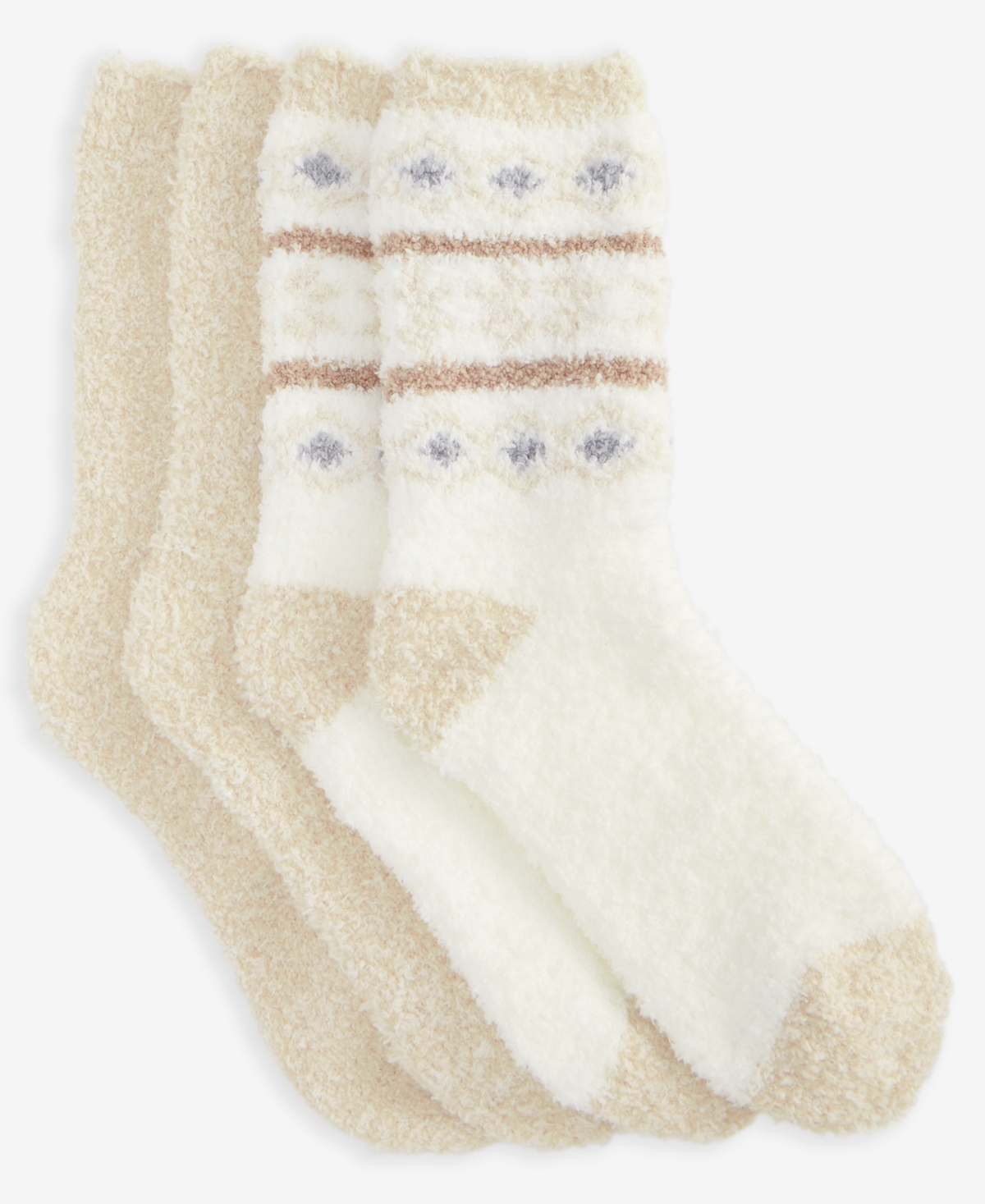 Charter Club Women's 2-Pk. Fuzzy Butter Socks, Created for Macy's