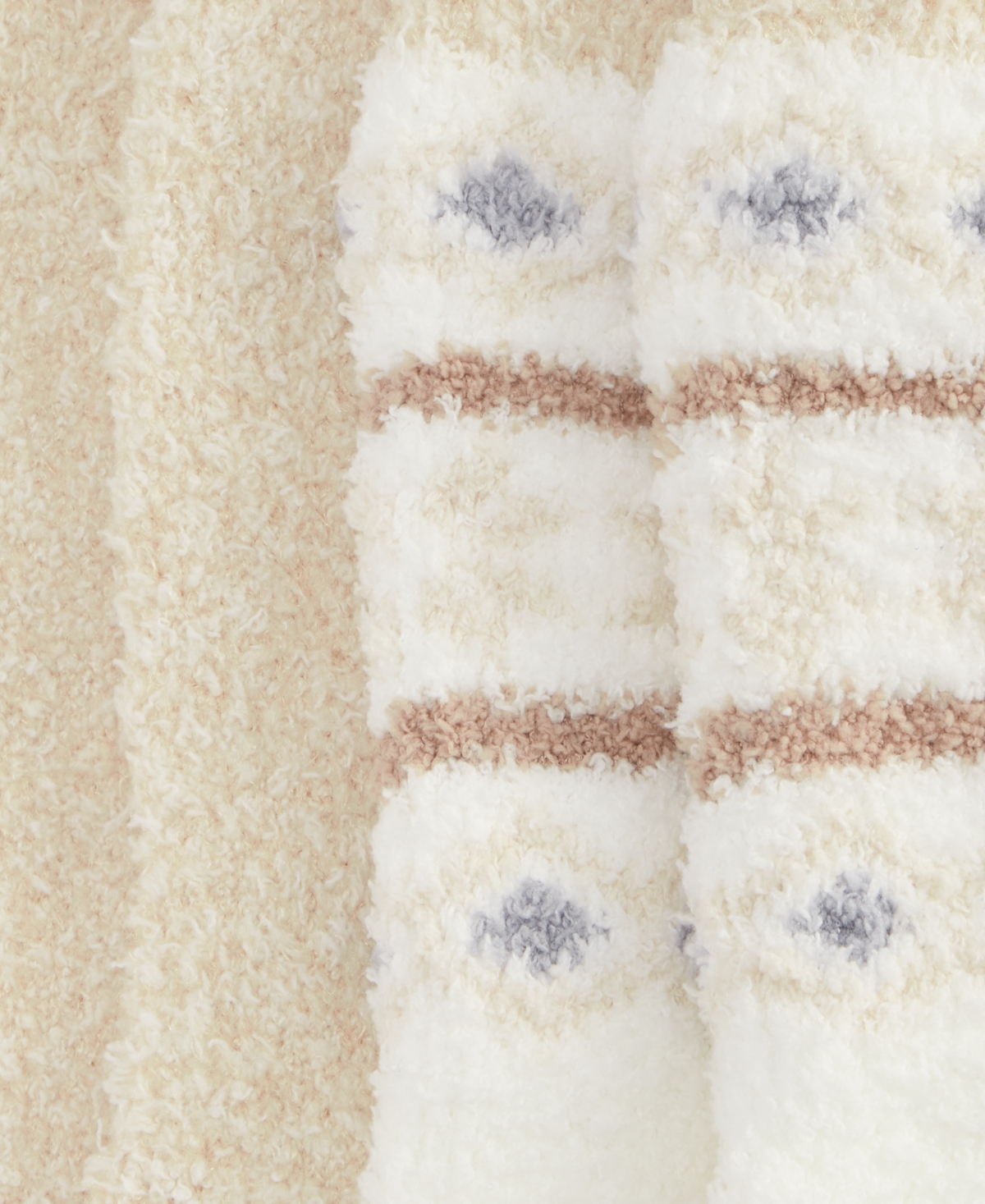 Charter Club Women's 2-pk. Fuzzy Butter Socks, Created For Macy's In Neutral