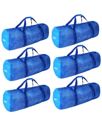 Large Mesh Sports Equipment Duffel Bag, Scuba Bag with Zipper for Diving Equipment, Gym Gear (Several Colors Available)