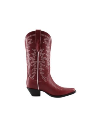 Isabella Leather Cowgirl Boots - Stylish Western Footwear & Comfort By Buck & Brana