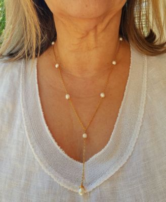 Freshwater Pearl 18" Lariat Necklace