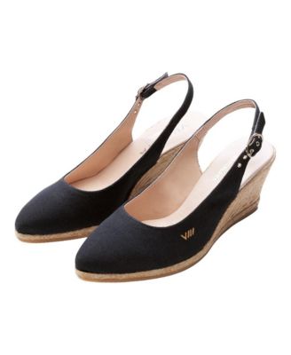 Palomera Canvas Espadrille Wedges