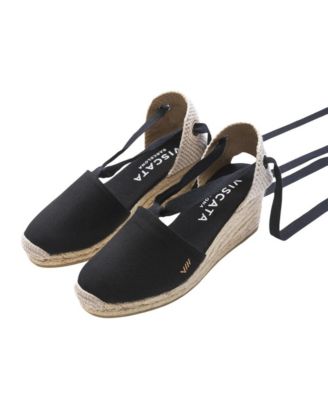 Escala Canvas Espadrille Wedges