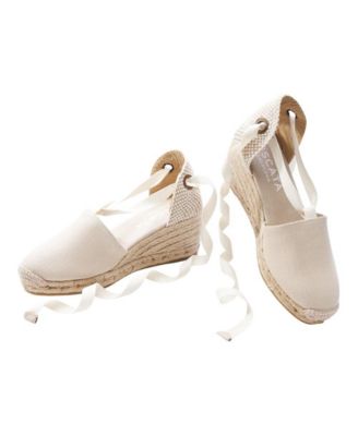 Escala Canvas Espadrille Wedges