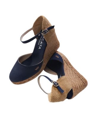 Satuna Canvas Espadrille Wedges