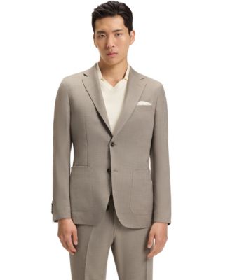 Hugo Boss - Men's Virgin Wool Silk Slim-Fit Blazer