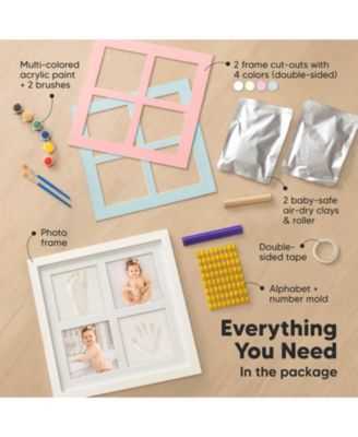 Baby Hand and Footprint Kit, Baby Footprint Kit, Newborn Baby Shower Gifts for Baby Boy, Baby Girls Gifts