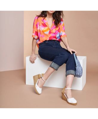 Satuna Limited Edition Canvas Espadrille Wedges