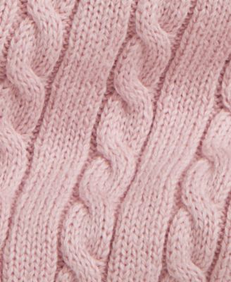 Baby Girls 2-Pc. Mini Cable-Knit Hoodie & Pant Set