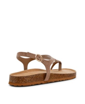 Women's Lola Toe Loop Footbed Flat Sandals