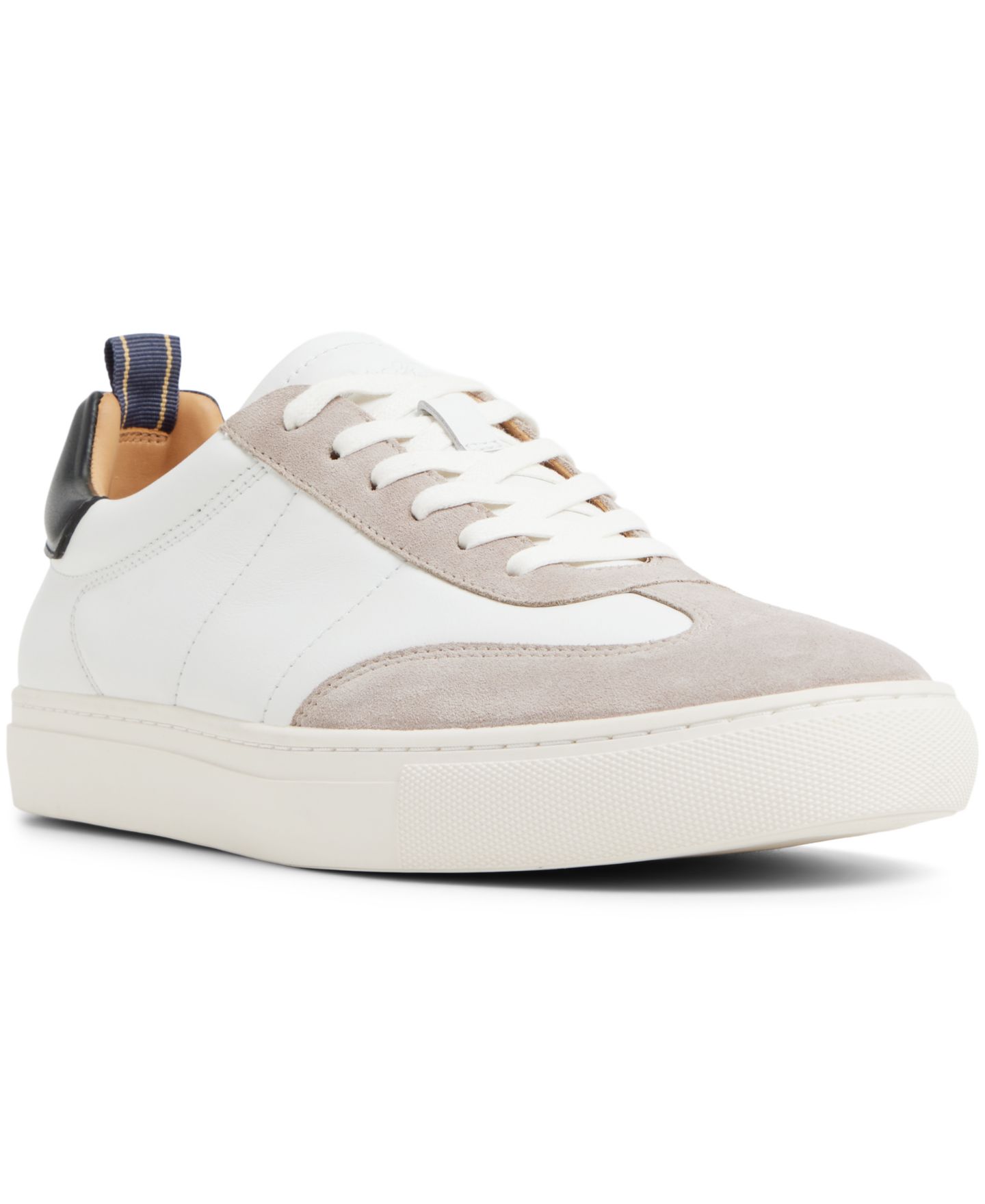 Мужские кроссовки Brooks Brothers Emmerson Lace Up Court, цвет: Белый — фото 1