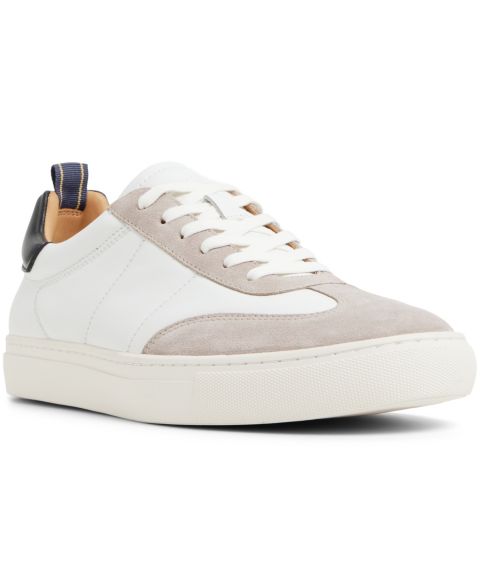 Мужские кроссовки Brooks Brothers Emmerson Lace Up Court, цвет: Белый