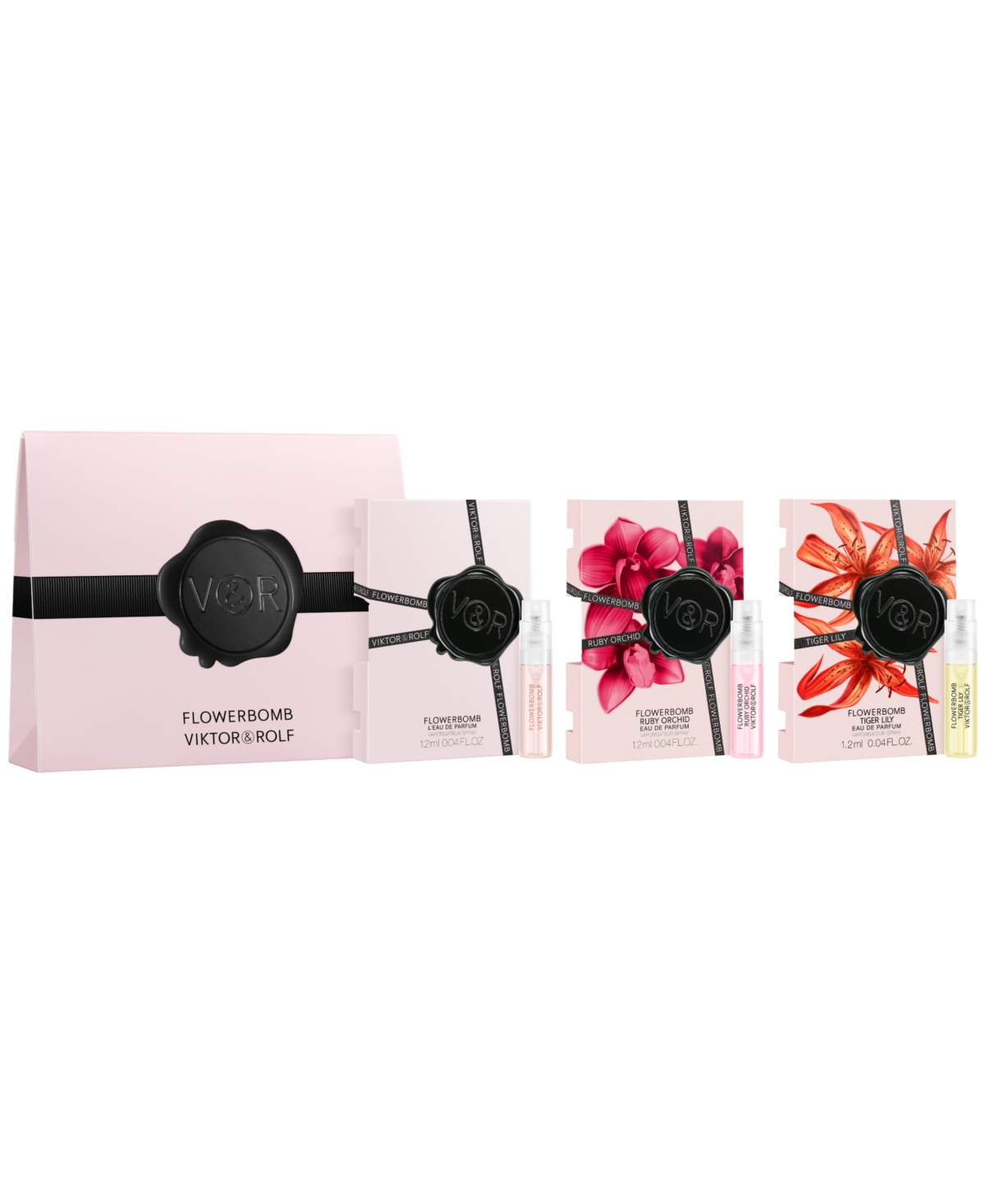 Free Flowerbomb Fragrance Sampler Set with any $145 Viktor & Rolf women's fragrance purchase - Flowerbomb Fragrance Sampler Set