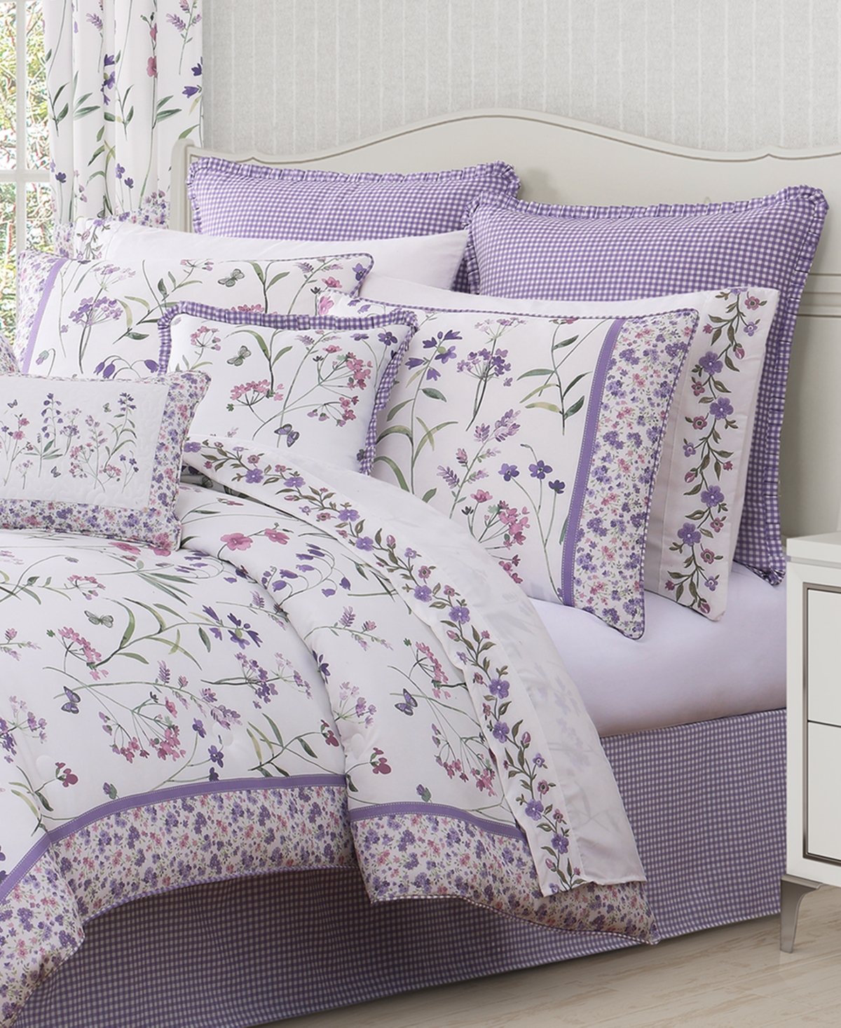 Royal Court Nola Floral 4-Pc. Comforter Set
