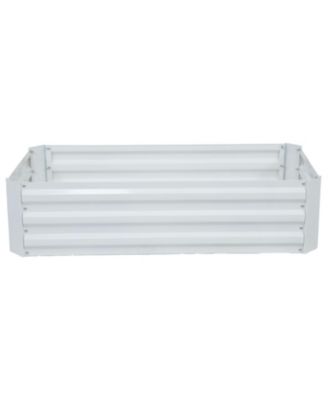 Galvanized Rectangle Raised Garden Bed