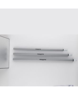 2pcs Tarp Poles Adjustable Heavy Duty 94" Camping Tent Poles for Tarp Portable Telescoping Tent Poles for Awnings Canopy Rain Fly Shelter