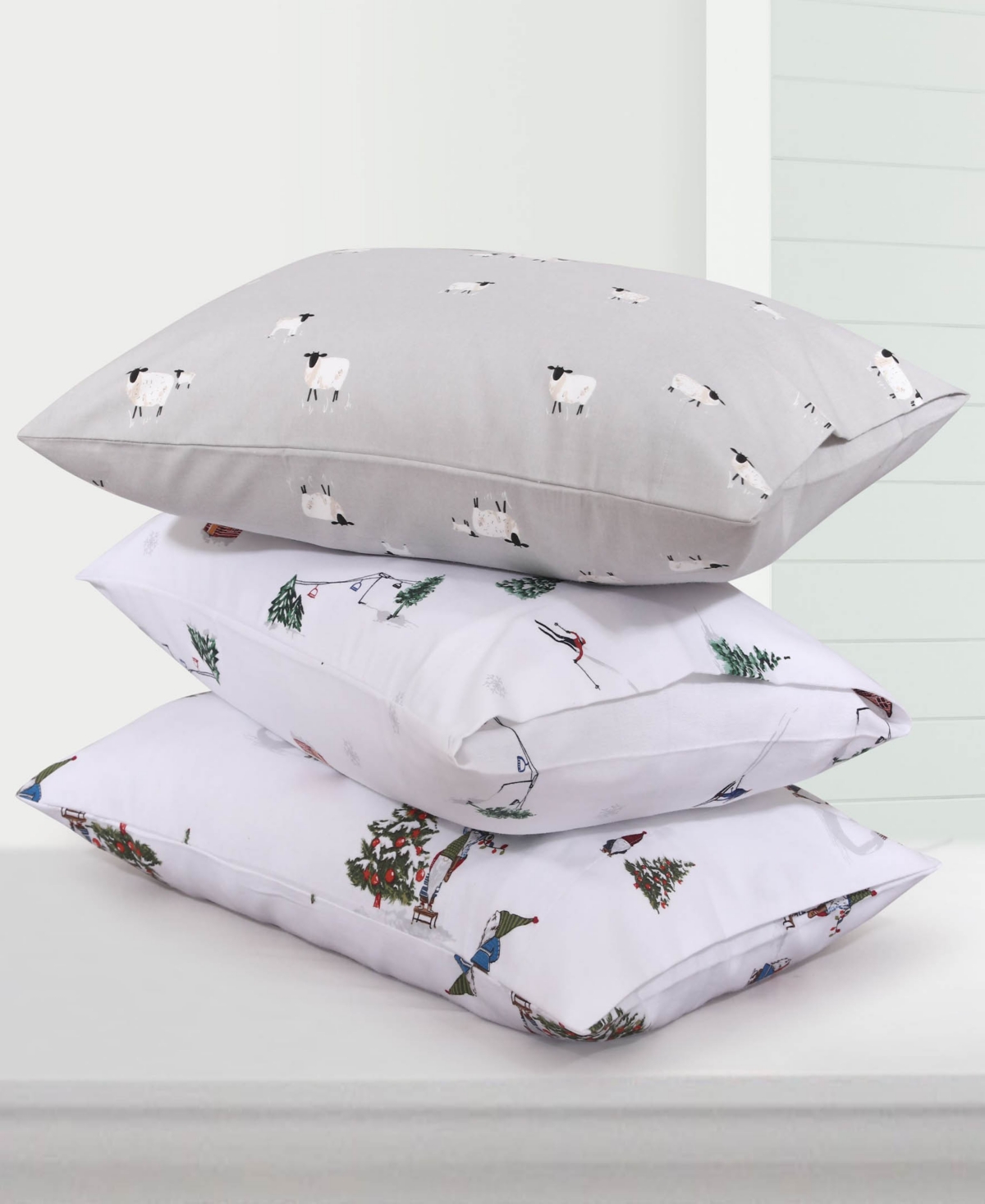Azores Home Sofi Paisley Extra Deep Pocket Flannel 4-pc. Sheet Set, King In Red