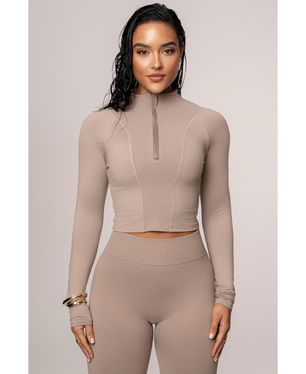 Women's Momentum Ribbed Top - Black